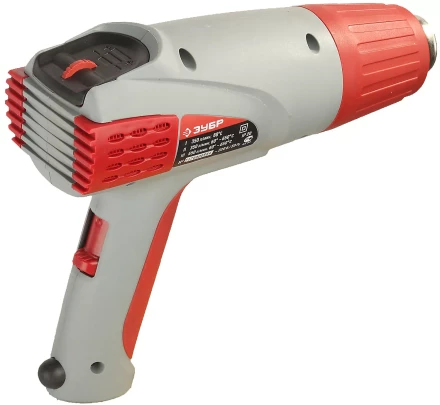 Фен ЗУБР, электр регулировка t, 3 режима работы, керам изолятор, кейс с насад, 2000Вт ЗТФ-2000К купить в Тобольске