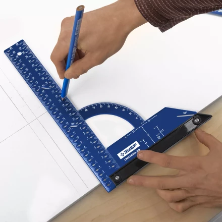 ЗУБР Система-32, разметочный мебельный угольник, Профессионал (34398-30) купить в Тобольске