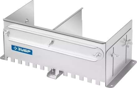 ЗУБР зуб 12*12 мм, до 600 мм, оцинкованная сталь, Раздвижная гребенка для плитки, ПРОФЕССИОНАЛ (08045-12) купить в Тобольске