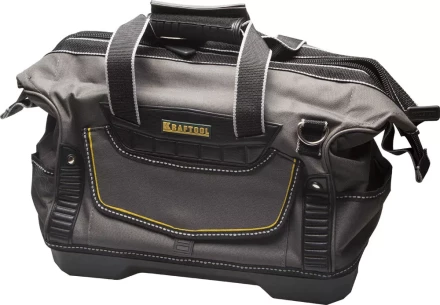 Сумка KRAFTOOL &quot;INDUSTRIE&quot; инструментальная, жесткое пластиковое дно, 18 карманов, длина 38см 38740-16 купить в Тобольске