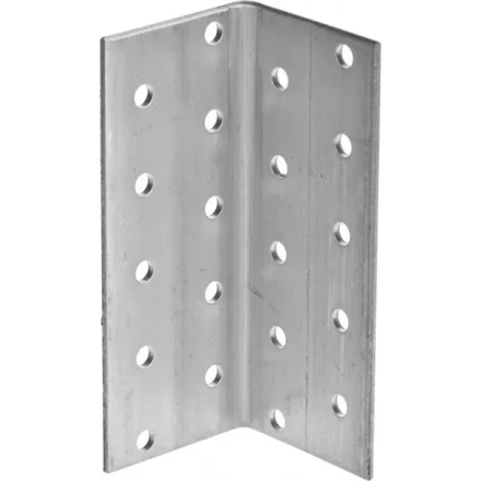 Крепежный угол ЗУБР &quot;МАСТЕР&quot; равносторонний, 100х40х40мм, 20шт 310205-100-040 купить в Тобольске