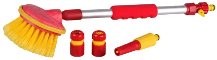 Набор GRINDA для мойки: щетка, наконечник, соединители 8-428484 купить в Тобольске