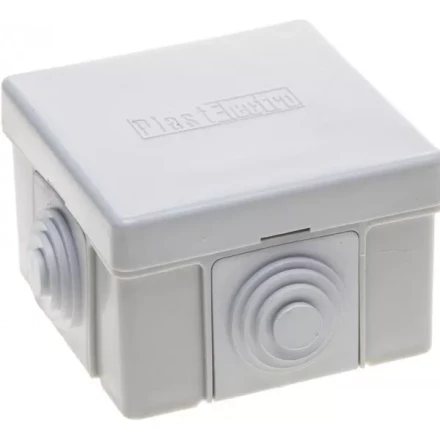 Коробка распределительная СВЕТОЗАР для наружного монтажа, макс. напряжение 400В, IP 54, 4 ввода, 65х65х40мм SV-54954 купить в Тобольске