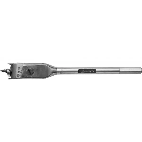 Сверло перовое по дереву, регулируемое, STAYER Professional 2951-22-76, d=22-76мм 2951-22-76 купить в Тобольске