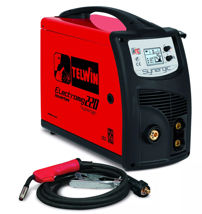 Сварочный полуавтомат ELECTROMIG 220 SYNERGIC Telwin купить в Тобольске
