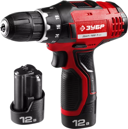 Дрель-шуруповерт 2 АКБ ДШЛ-122-1 КН серия МАСТЕР купить в Тобольске