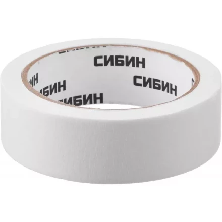 CИБИН. Малярная лента, креповая, 30мм х 25м 12111-30_z01 купить в Тобольске