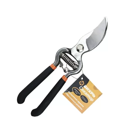 Секатор Вихрь 200мм возвратная пружина обрезиненные рукоятки 73/7/3/1 купить в Тобольске
