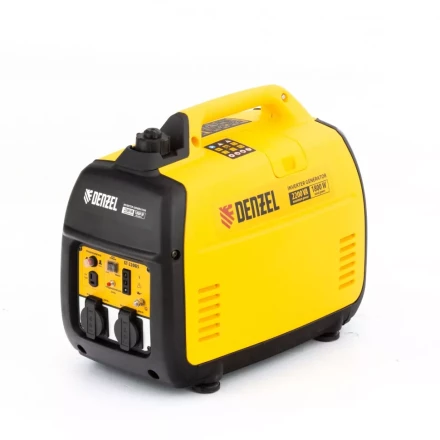 Генератор инверторный GT-2200iS, 2.2 кВт, 230 В, бак 4 л, закрытый корпус, ручной старт Denzel 94702 купить в Тобольске