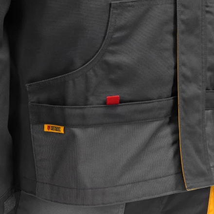 Куртка профессиональная рабочая, 65% полиэстер 35% хлопок, L// Denzel 90378 купить в Тобольске