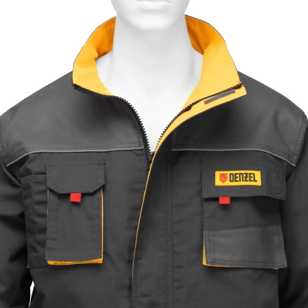 Куртка профессиональная рабочая, 65% полиэстер 35% хлопок, L// Denzel 90378 купить в Тобольске