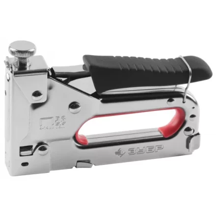 Степлер металлический пружинный, регулируемый, тип 53, ЗУБР, 31565, 4-14мм 31565 купить в Тобольске