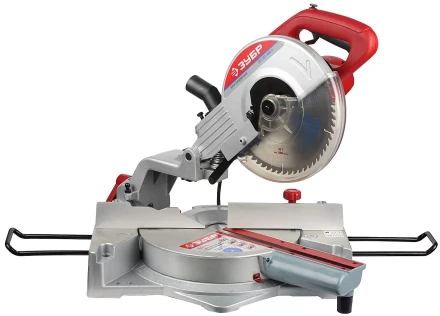 Пила торцовочная ЗУБР, подвижная головка, 255 мм, 4600 об/мин, 1600 Вт ЗПТ-255-1600-Л купить в Тобольске