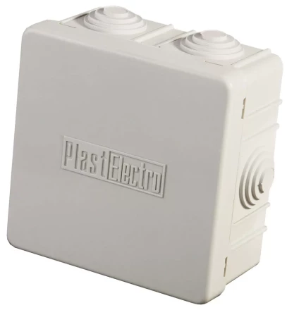 Коробка распределительная СВЕТОЗАР для наружного монтажа, макс. напряжение 400В, IP 54, 6 вводов, 85х85х40мм SV-54956 купить в Тобольске