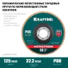 Круги лепестковые керамические торцевые 36598-125-80 купить в Тобольске