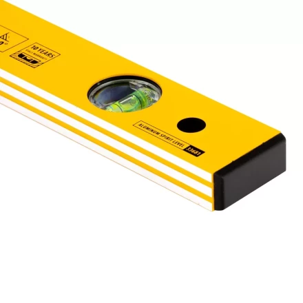 Уровень алюминиевый, 600 мм, фрезерованный, 3 глазка Denzel 33681 купить в Тобольске