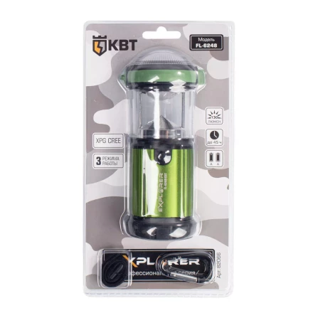 Фонарь кемпинговый светодиодный КВТ FL-6248 (82066) купить в Тобольске