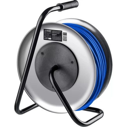 ЗУБР ПВС-325, ПВС, 3 x 2.5 мм2, 50 м, 4000 Вт, IP44, силовой удлинитель на стальной катушке, Профессионал (55102-50) купить в Тобольске