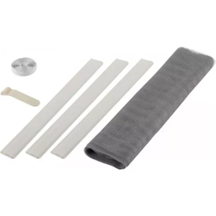 Сетка STAYER &quot;COMFORT&quot; противомоскитная для двери, с крепежной лентой и грузиками, ПЭТ, серая, 1,0 х 2,2 м 12501-10-22 купить в Тобольске