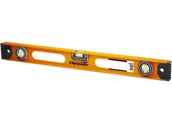 Уровень алюминиевый Рельс 1500 мм 3 глазка 1 поворотный  SPARTA 34055 купить в Тобольске