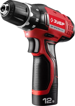 Дрель-шуруповерт 2 АКБ ДА-12-2-Ли КНМ3 серия МАСТЕР купить в Тобольске