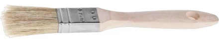 Кисть плоская ЗУБР &quot;УНИВЕРСАЛ-ЭКСПЕРТ&quot;, светлая натуральная щетина, деревянная ручка, 1&quot;/25мм 01005-025 купить в Тобольске