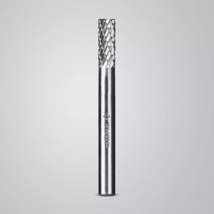 Зубр Твердосплавная борфреза B - цилиндр с торцевыми зубьями, 6 х 16 мм (28801-6-16) купить в Тобольске