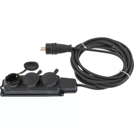 Удлинитель электрический силовой 20 м 3 х 1,5 мм 16 А тип УХЗ-16 Россия Denzel 96026 купить в Тобольске