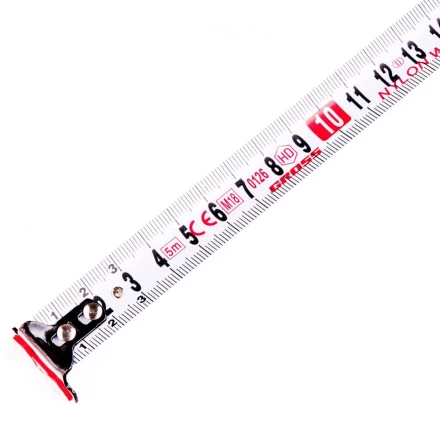 Рулетка Magnetisch 5 м х 19 мм обрезиненный корпус автоматическая фиксация Нейлоновое покрытиеытие зацеп с магнитом Gross 32571 купить в Тобольске