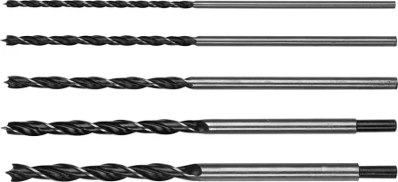 Набор сверл спиральных по дереву &quot;Maxdrill&quot;, 5шт, 6-8-10-12-14x300мм, STAYER 2943-300-H5 2943-300-H5 купить в Тобольске