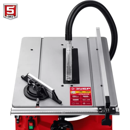 ЗУБР d 254 мм, 1900 Вт, настольный распиловочный станок (СРЦ-254) купить в Тобольске