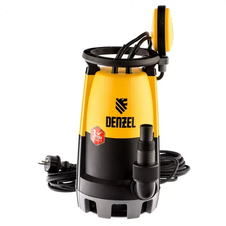 Дренажный насос для чистой и грязной воды Denzel DP-450S 97267 купить в Тобольске