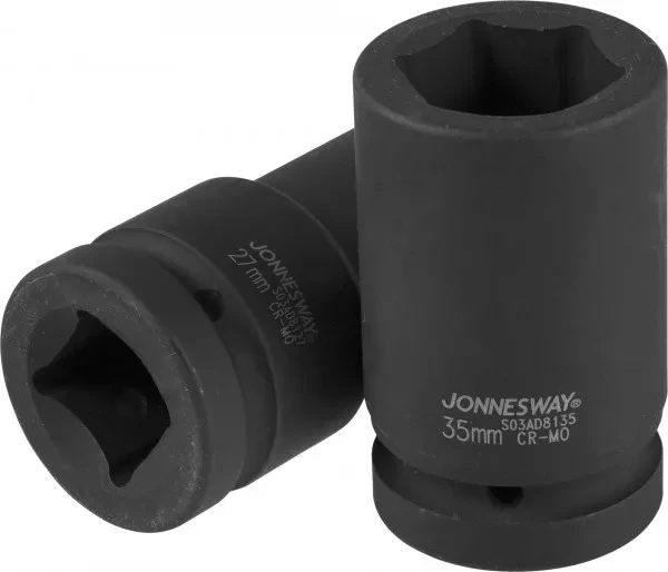 Головка ударная шестигранная 1" М60  глубокая S03АD8160 Jonnesway 48602 купить в Тобольске