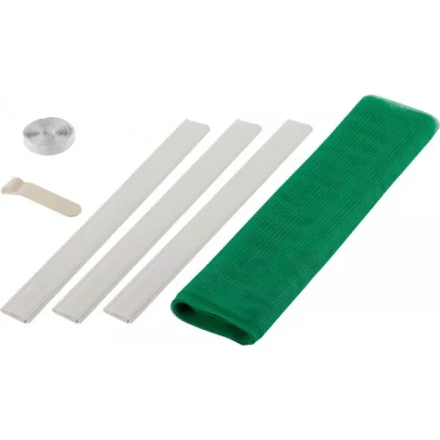 Сетка STAYER &quot;COMFORT&quot; противомоскитная для двери, с крепежной лентой и грузиками, ПЭТ, зеленая, 1,0 х 2,2 м 12502-10-22 купить в Тобольске