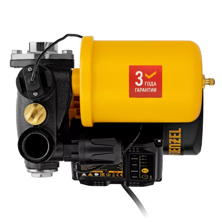 Насосная станция Denzel PS500C, 500 Вт, напор 35 м, 2200 л/ч, ресивер 2 л, блок управления 97249 купить в Тобольске