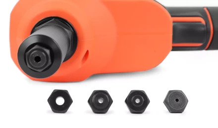 Аккумуляторный вытяжной заклепочник MESSER CQ-60025 (модель 2021 года)  от 2,4 до 6,4 мм купить в Тобольске