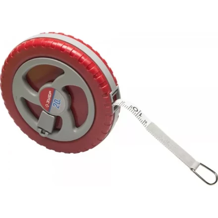 Мерная лента ЗУБР &quot;МАСТЕР&quot; фиберглассовая, пластмассовый корпус, 20м 34155-20_z01 купить в Тобольске