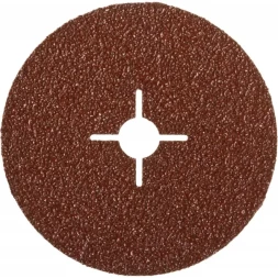 Круг шлифовальный ЗУБР &quot;ПРОФИ&quot; фибровый, для УШМ, P24, 150х22мм, 5 листов 35585-150-024