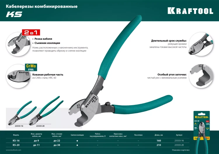 Кабелерез KS 23333-16 купить в Тобольске