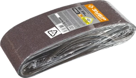 Лента шлифовальная бесконечная ЗУБР &quot;СТАНДАРТ&quot; на тканевой основе, для ЛШМ, P40, 100х610мм, 5 шт 35343-040 купить в Тобольске