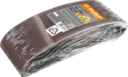 Лента шлифовальная бесконечная ЗУБР &quot;СТАНДАРТ&quot; на тканевой основе, для ЛШМ, P40, 100х610мм, 5 шт 35343-040 купить в Тобольске