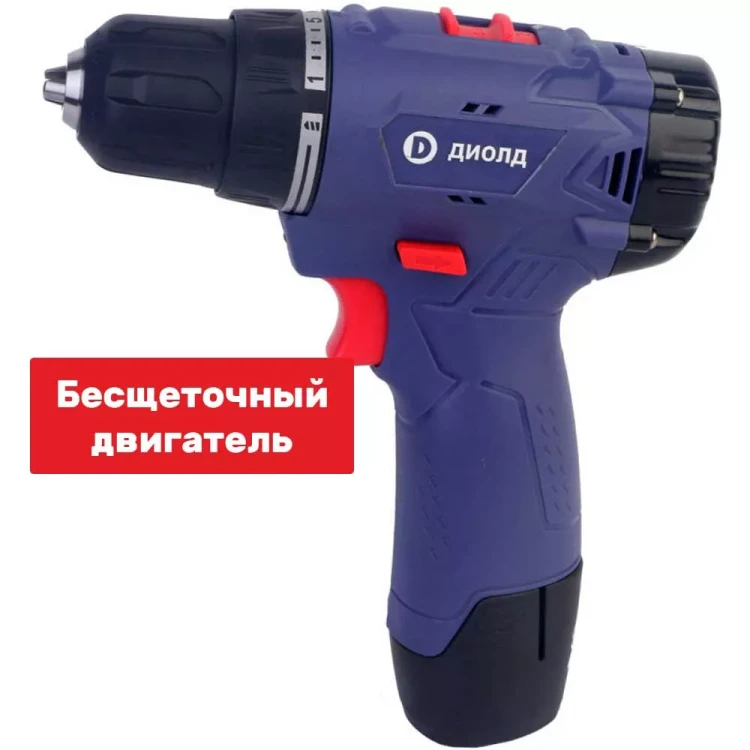 Аккумуляторная дрель-шуруповерт Диолд ДЭА-12ЛИ-09 купить в Тобольске