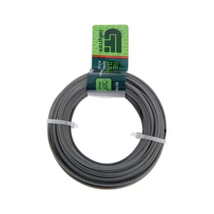 Леска для триммера звезда 2,4 мм х 15 м Сибртех 961735 купить в Тобольске