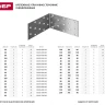 Крепежный угол ЗУБР "МАСТЕР" равносторонний, 100х60х60мм, 1шт 310206-100-060 купить в Тобольске