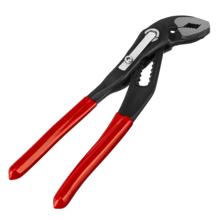 Клещи переставные 180 мм Matrix, кнопочный механизм, хром-ванадий, обливные рукоятки 17925 купить в Тобольске