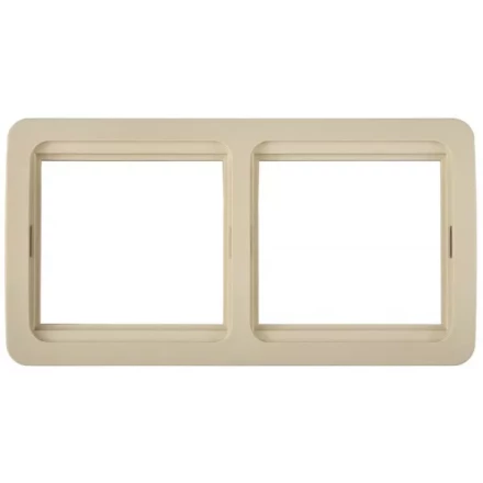 Панель СВЕТОЗАР &quot;ГАММА&quot; двойная горизонтальная, цвет бежевый SV-54146-B купить в Тобольске