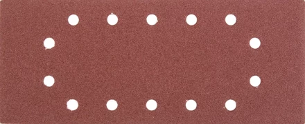 Лист шлифовальный универсальный STAYER &quot;MASTER&quot; на зажимах, 14 отверстий по периметру, для ПШМ, Р120, 115х280мм, 5шт 35469-120 купить в Тобольске