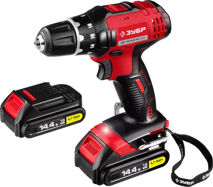 Дрель-шуруповерт 2 АКБ ДА-14.4-2-Ли КНМ2 серия МАСТЕР купить в Тобольске