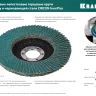Круги лепестковые циркониевые торцевые 36594-125-80 купить в Тобольске