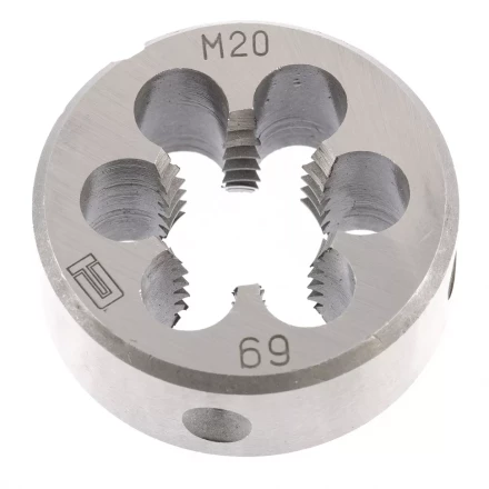 Плашка М20 х 2,5 мм СИБРТЕХ 77058 купить в Тобольске